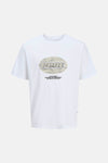 T-shirt (korte mouwen) Wit - ORIGINALS BY JACK & JONES