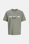 T-shirt (korte mouwen) Grijs - ORIGINALS BY JACK & JONES