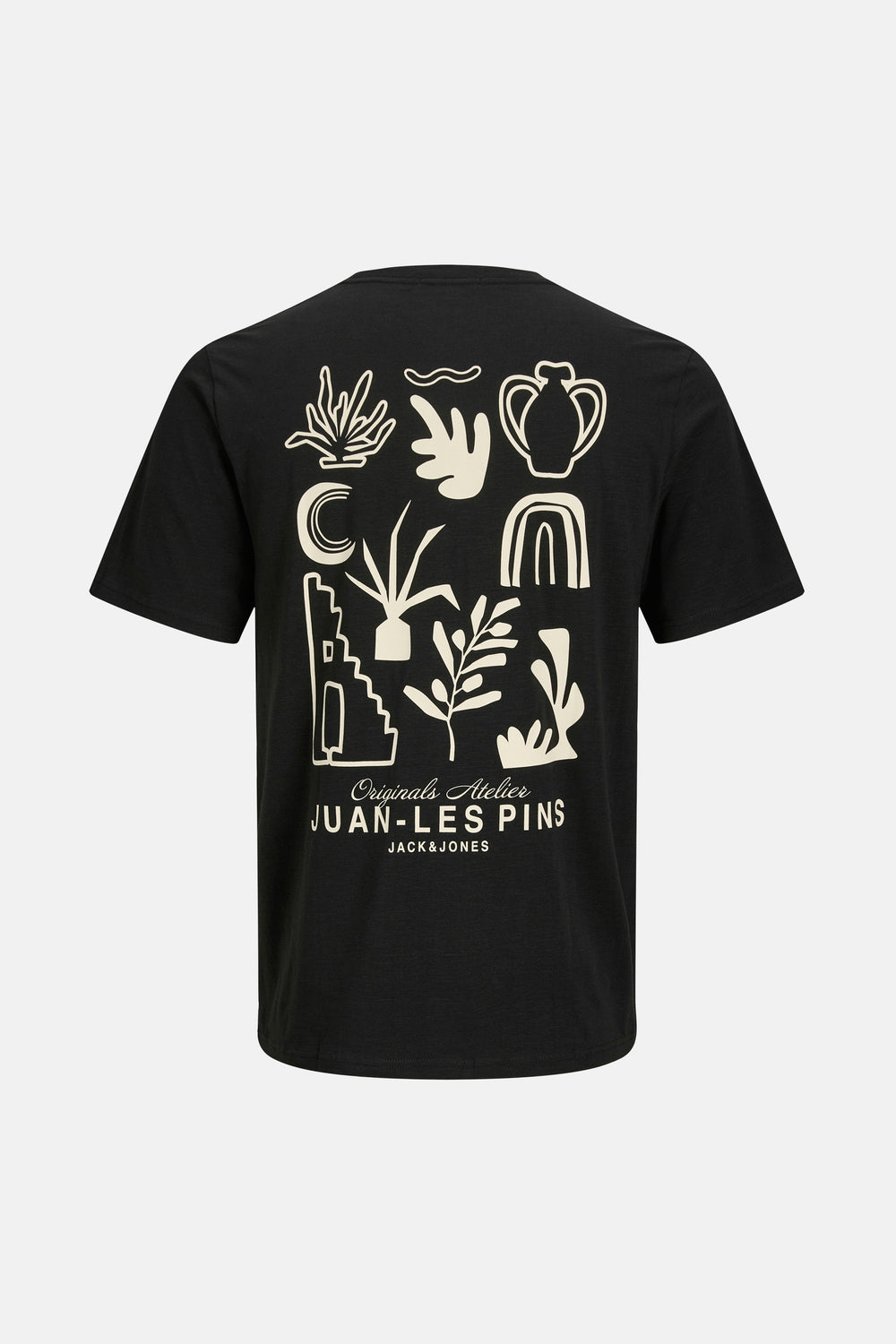 T-shirt (korte mouwen) Zwart - JACK & JONES