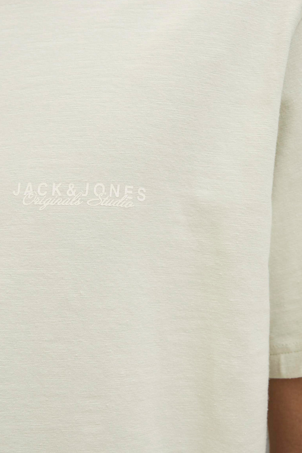 T-shirt (korte mouwen) Beige - JACK & JONES