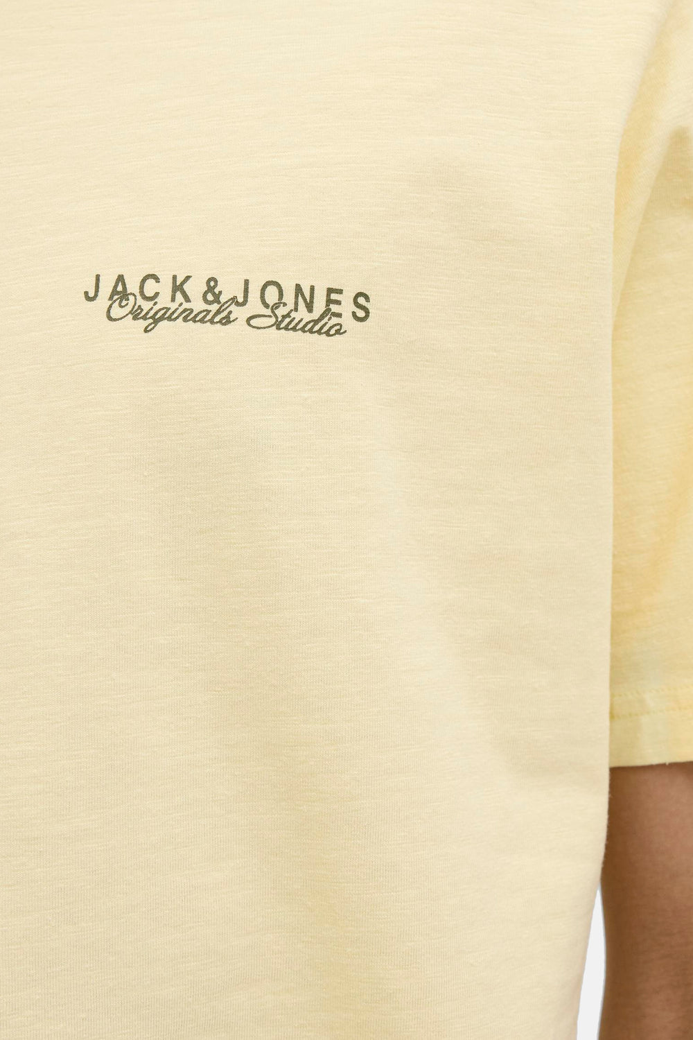 T-shirt (korte mouwen) Geel - JACK & JONES
