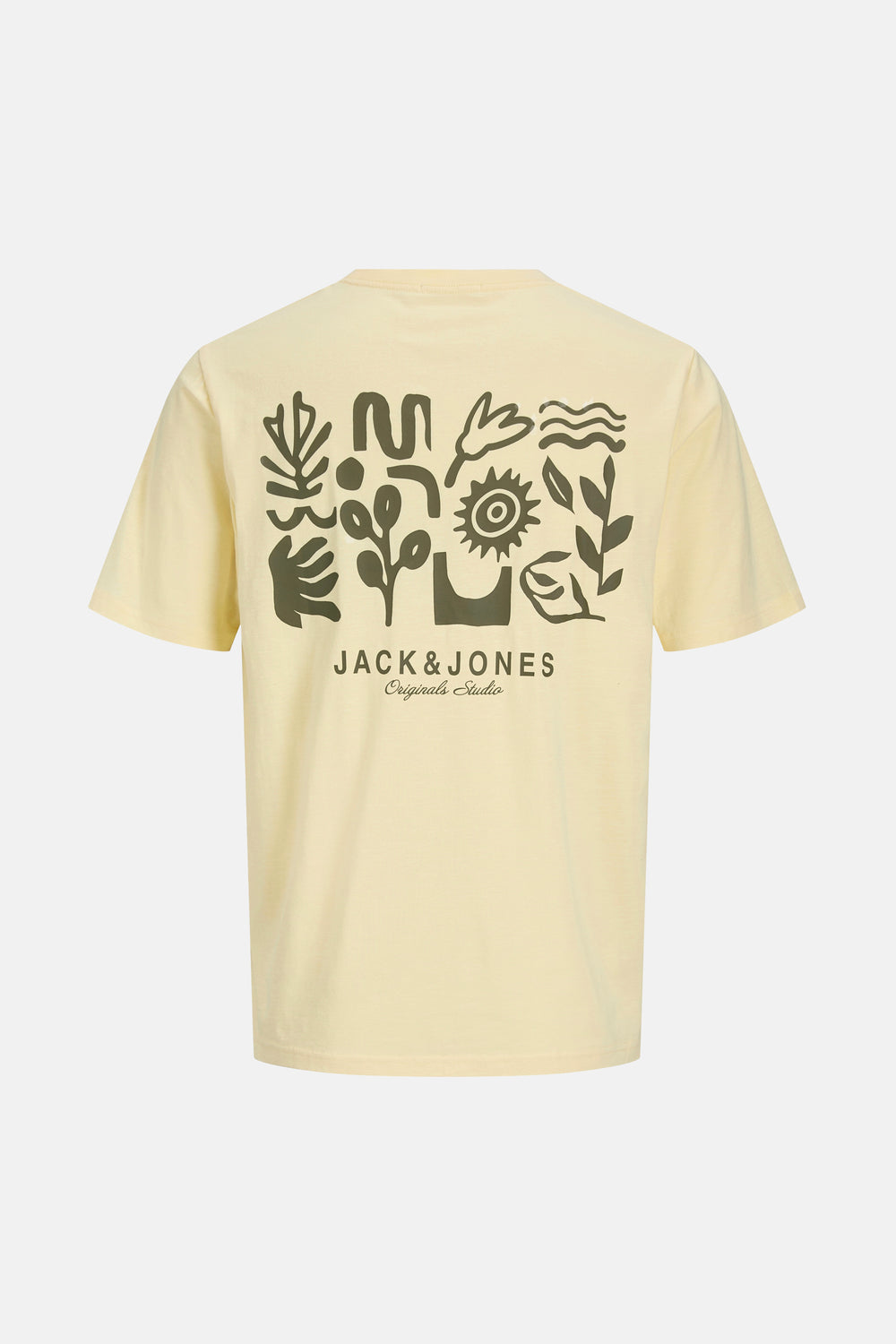 T-shirt (korte mouwen) Geel - JACK & JONES