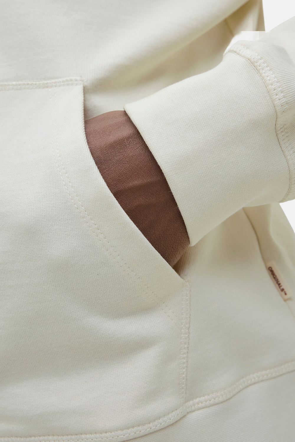 Sweater met kap Wit - ORIGINALS BY JACK & JONES