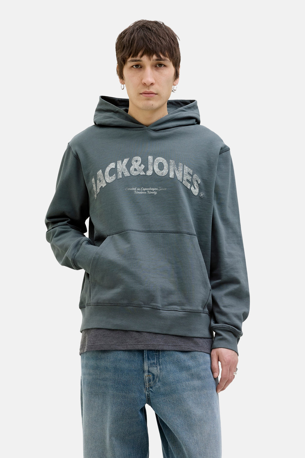 Sweater met kap Grijs - ORIGINALS BY JACK & JONES