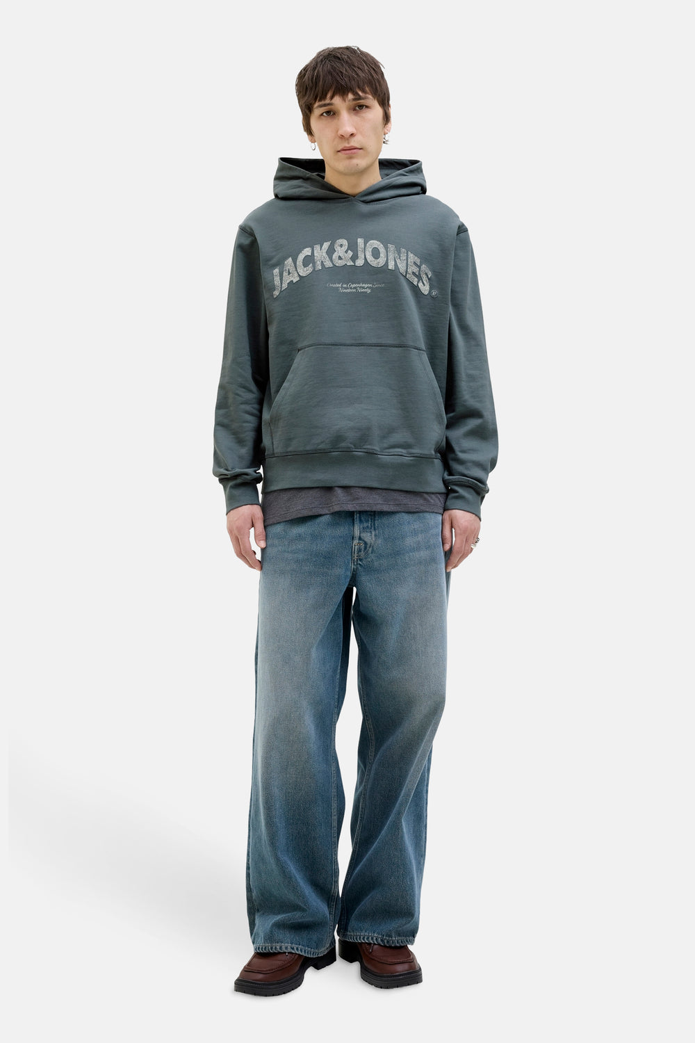 Sweater met kap Grijs - ORIGINALS BY JACK & JONES
