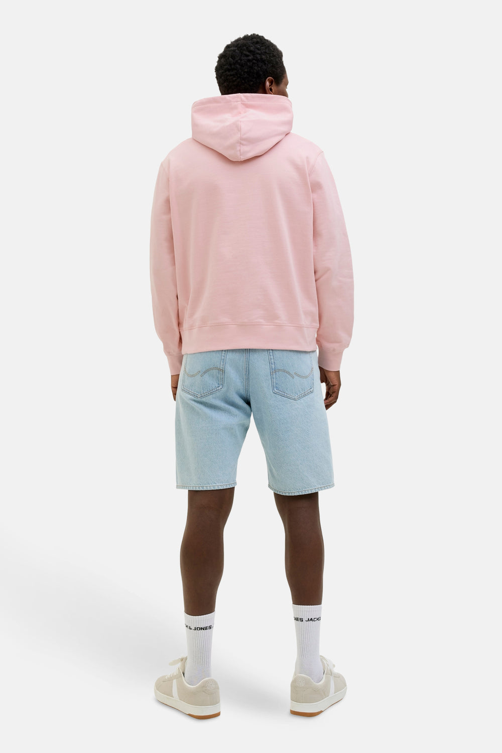 Sweater met kap Roze - ORIGINALS BY JACK & JONES