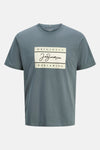 T-shirt (korte mouwen) Blauw - ORIGINALS BY JACK & JONES