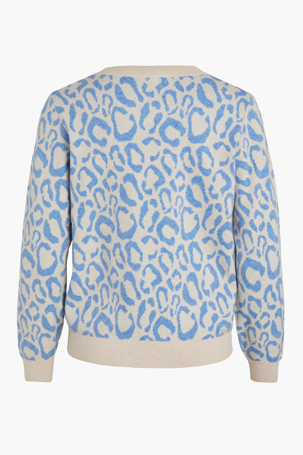 Pull col rond Bleu - VILA®
