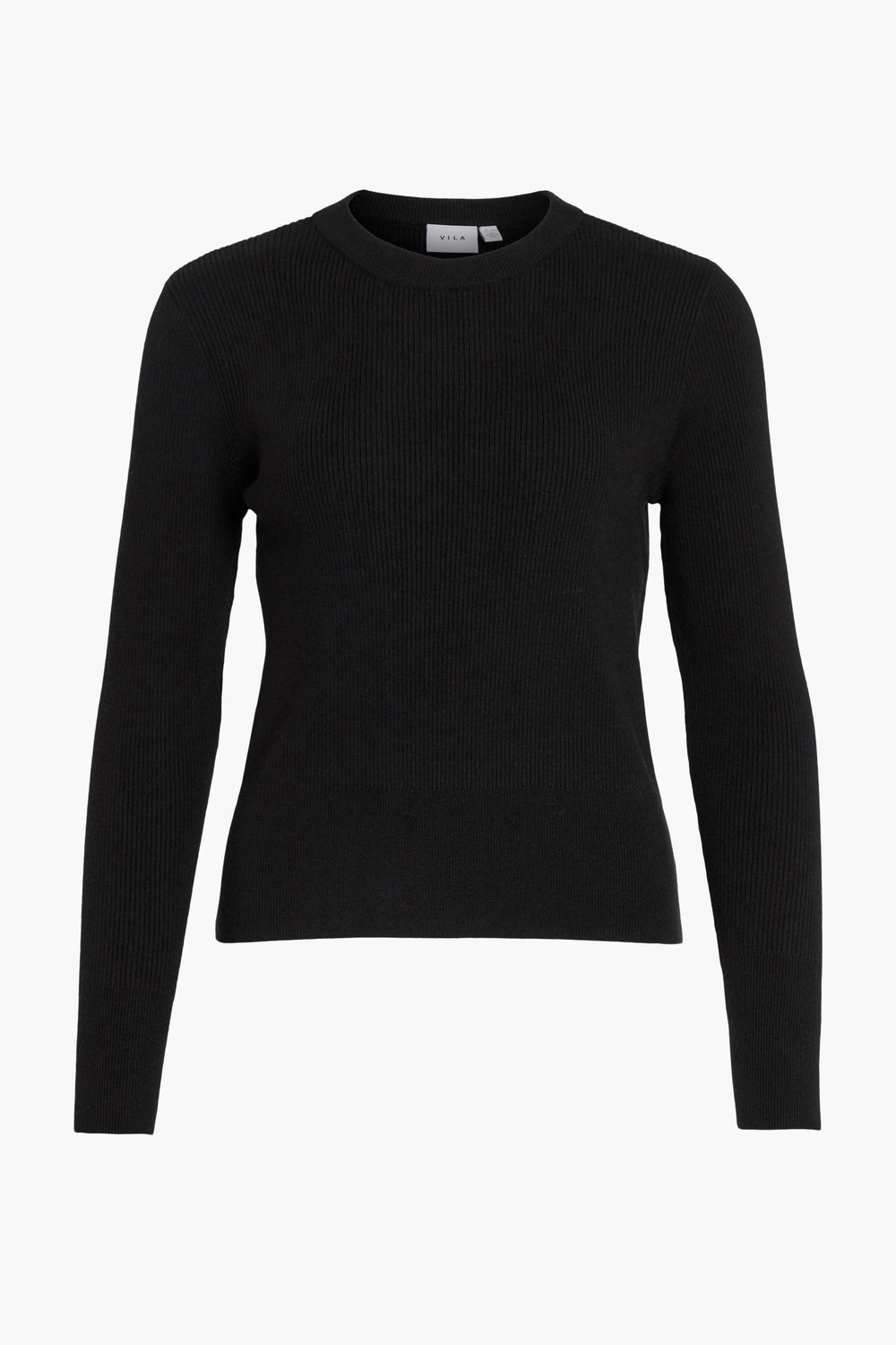 Pull col rond Noir - VILA®