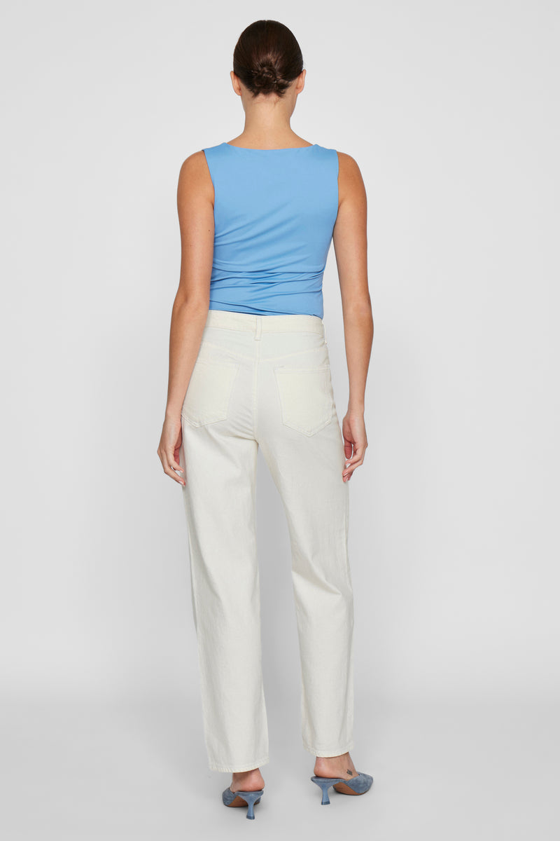 VIKELLY JAF HW STRAIGHT JEANS-NOOS