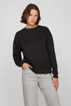 Sweat col rond Noir - VILA®