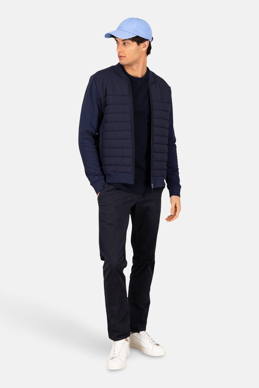 Sweat (gilet) Bleu - Fynch-Hatton