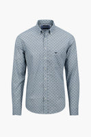 Hemd (lange mouwen) Blauw - FYNCH-HATTON