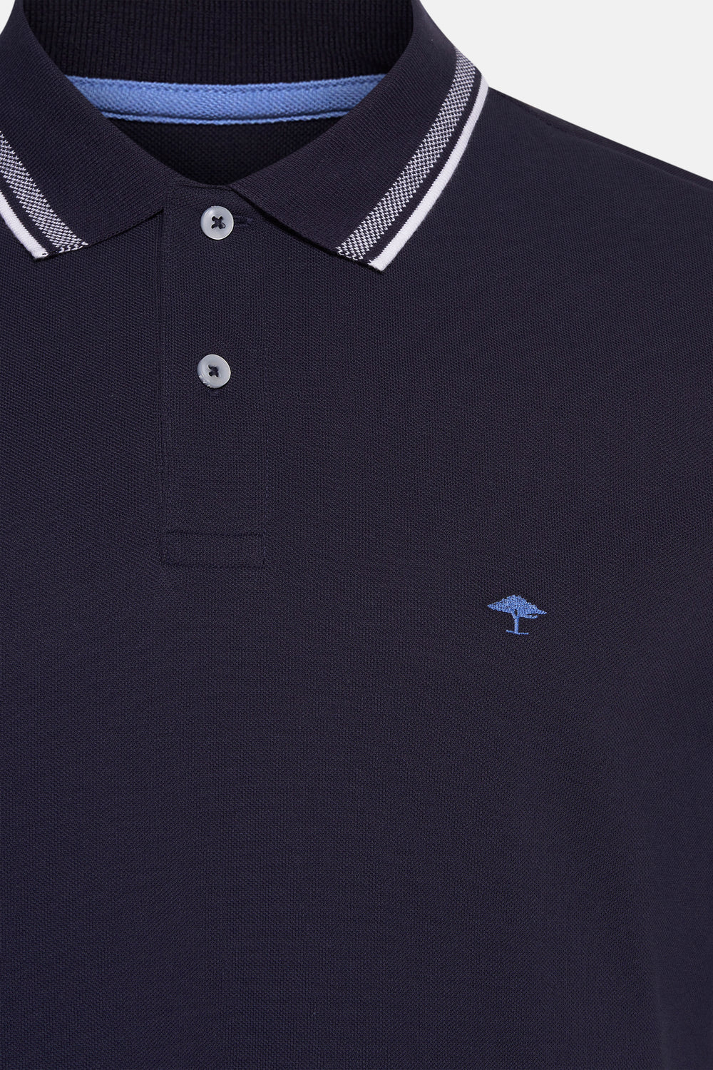 Heren tops polo korte mouw Bleu - FYNCH-HATTON