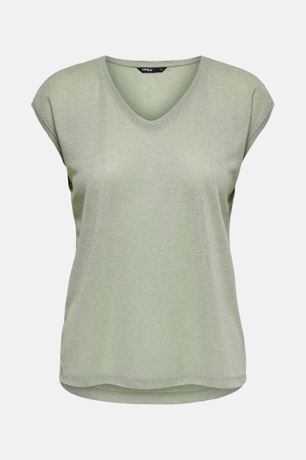Top uni manches courtes Beige - ONLY®