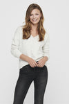 Pull col rond Blanc - JDY