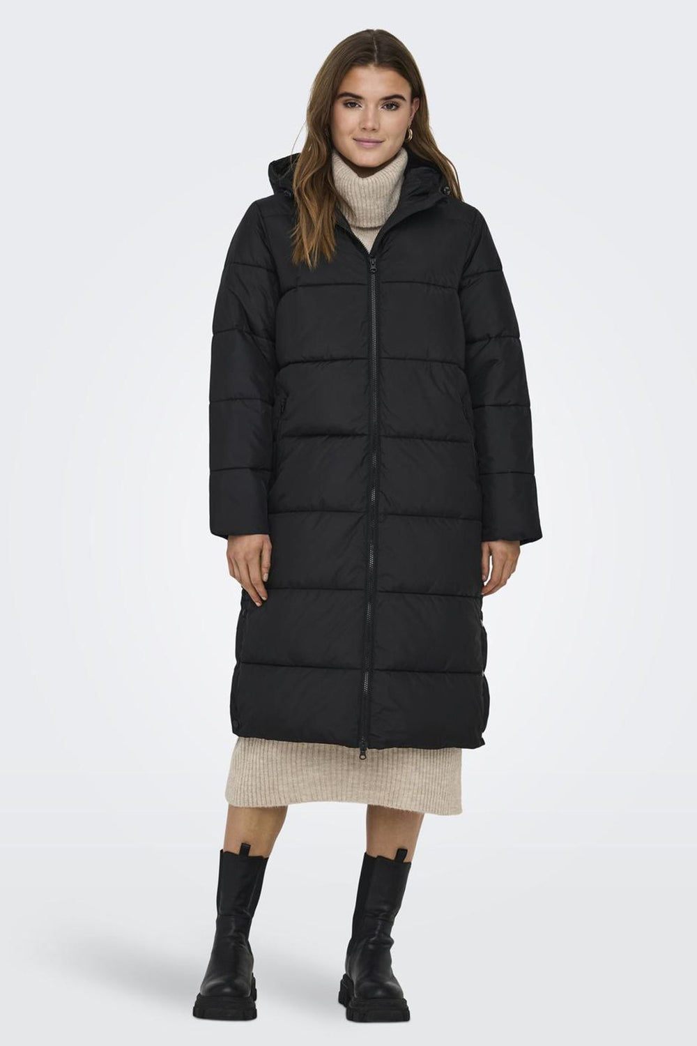 Lange jas Zwart - ONLY®