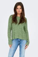 Pull col rond Vert - ONLY®