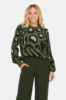 Pull col rond KAHKI - JDY