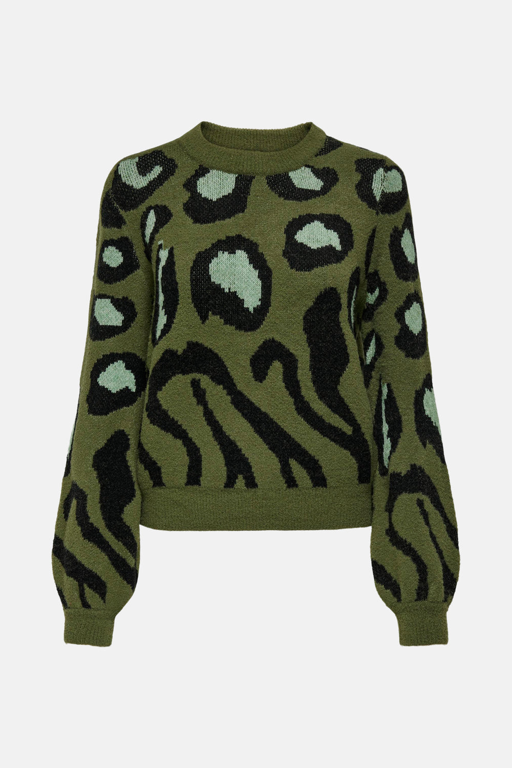 Pull col rond KAHKI - JDY