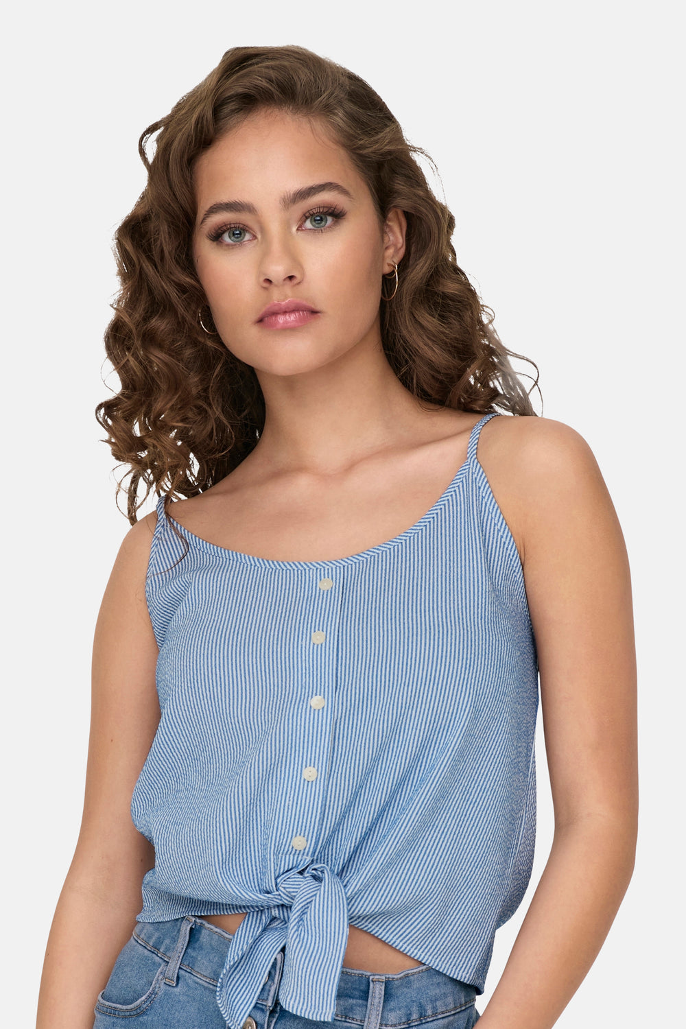 Chemisier (sans manches) Bleu - ONLY®