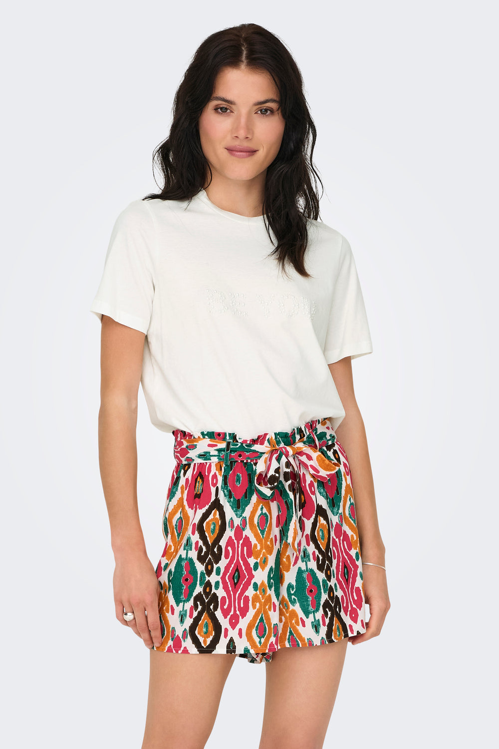 Top (manches courtes) Blanc - JDY
