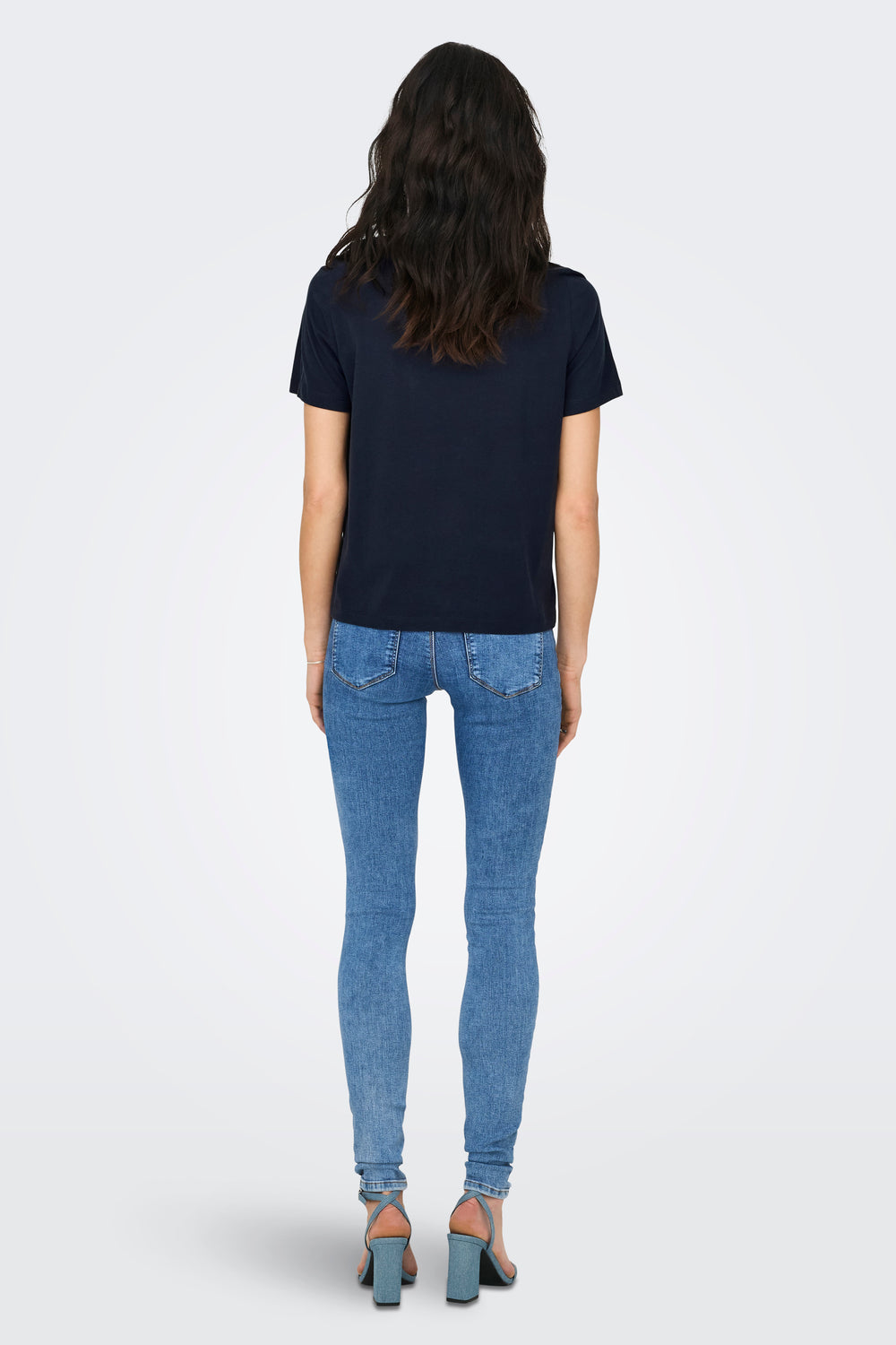 Top (manches courtes) Bleu - JDY