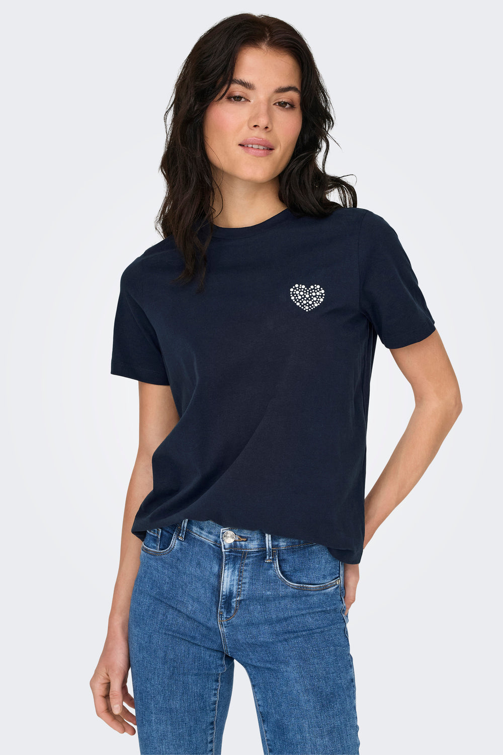 Top (manches courtes) Bleu - JDY