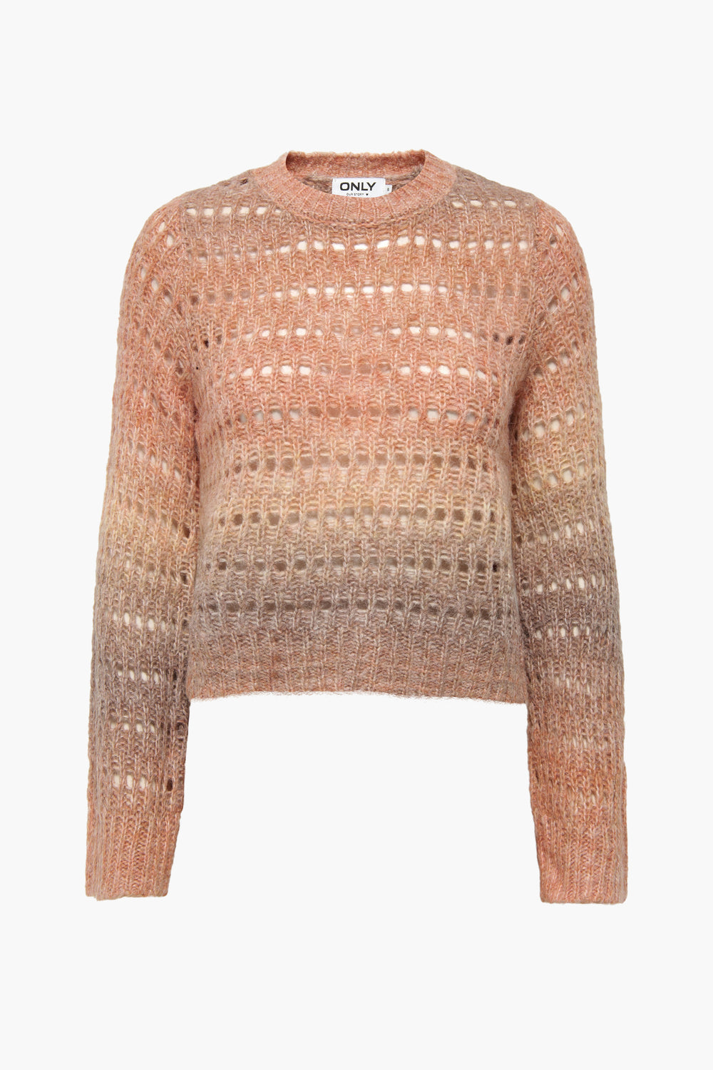 Pull col rond Orange - ONLY®