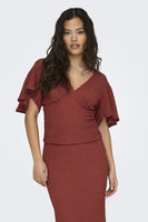 Chemisier (manches courtes) Rouge - ONLY®