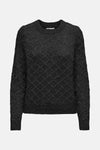 Pull col rond Noir - ONLY®