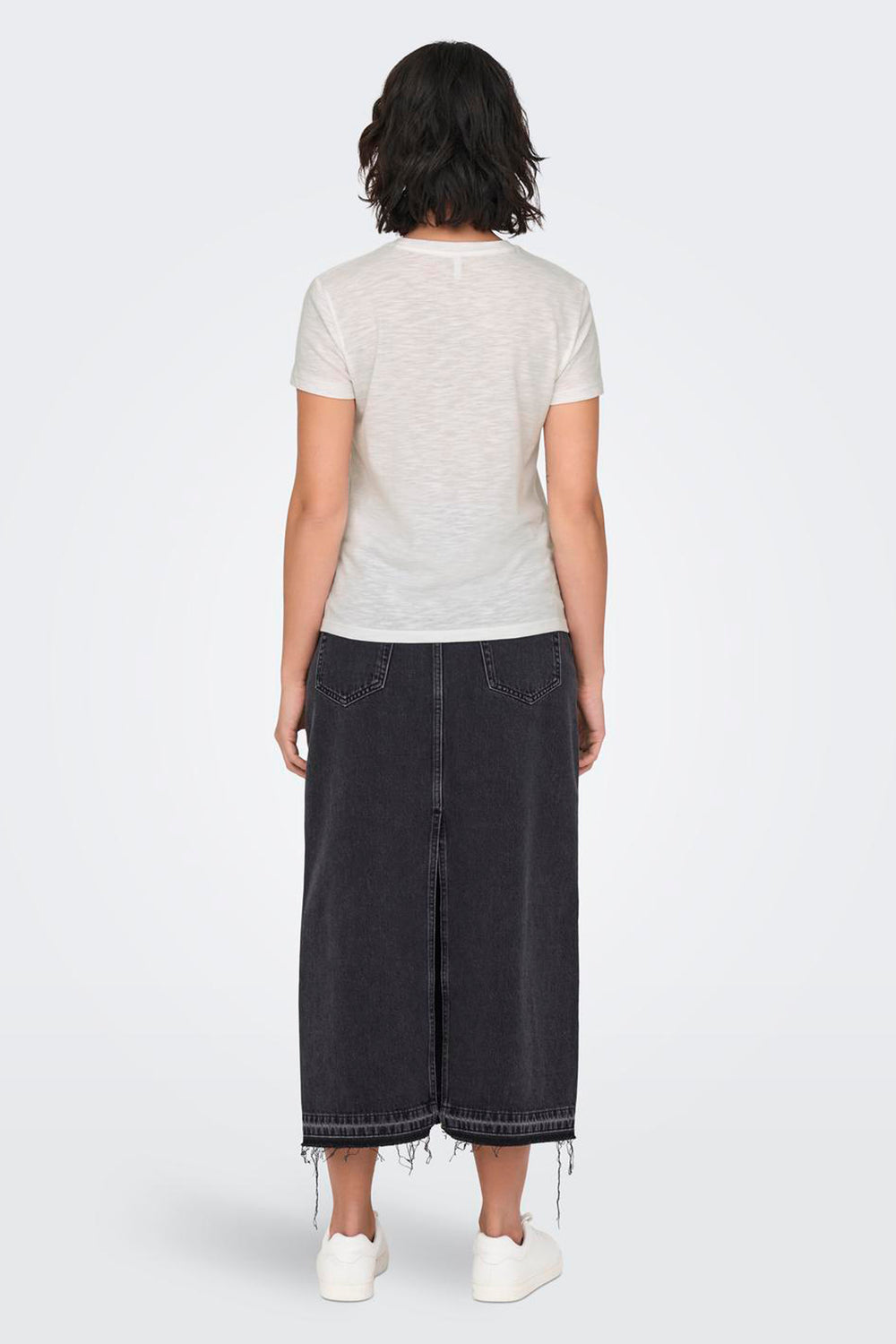 Top uni manches courtes Blanc - ONLY®
