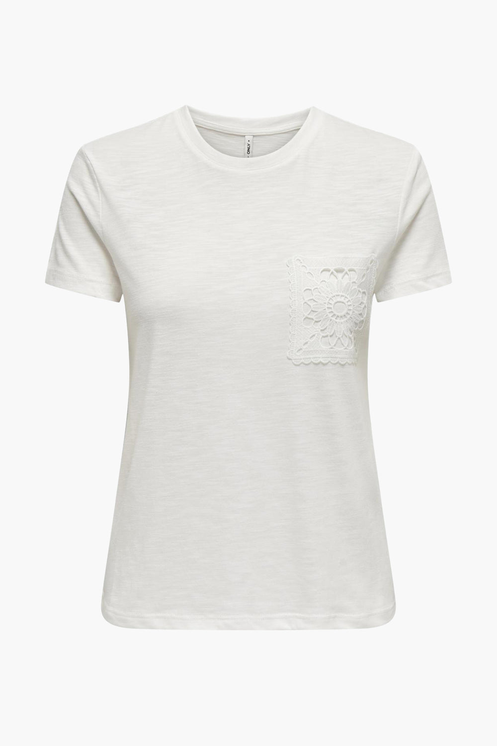 Top uni manches courtes Blanc - ONLY®