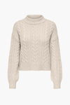Trui met ronde hals Beige - ONLY®