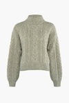 Pull col rond Vert - ONLY®