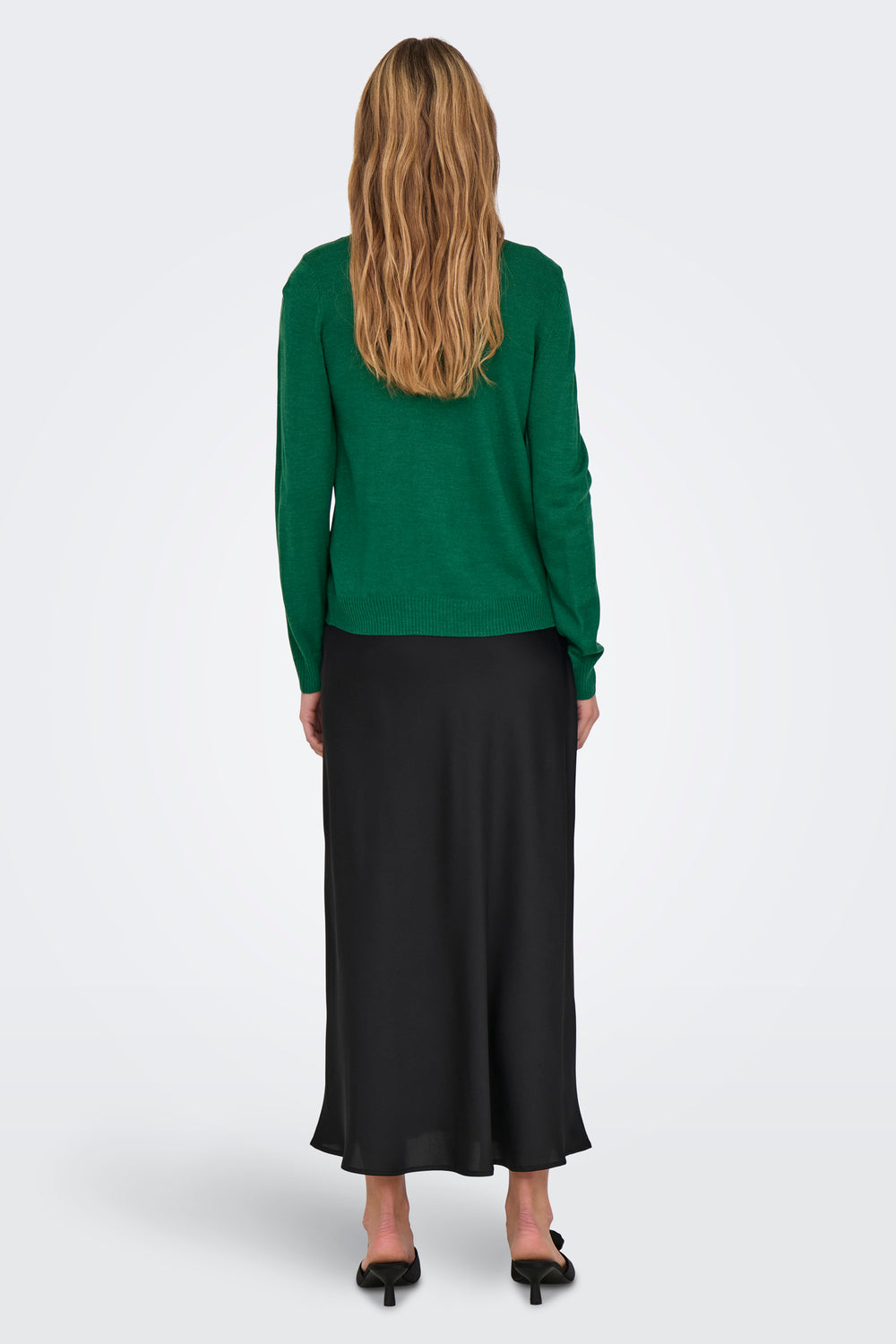 Pull col rond Vert - ONLY®