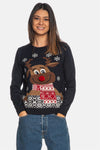 Pull col rond Bleu - ONLY®