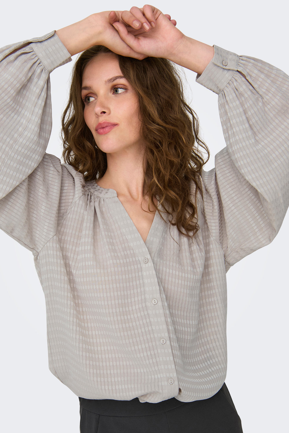Chemisier (manches longues) Beige - JDY