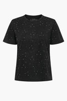 Top uni manches courtes Noir - ONLY®