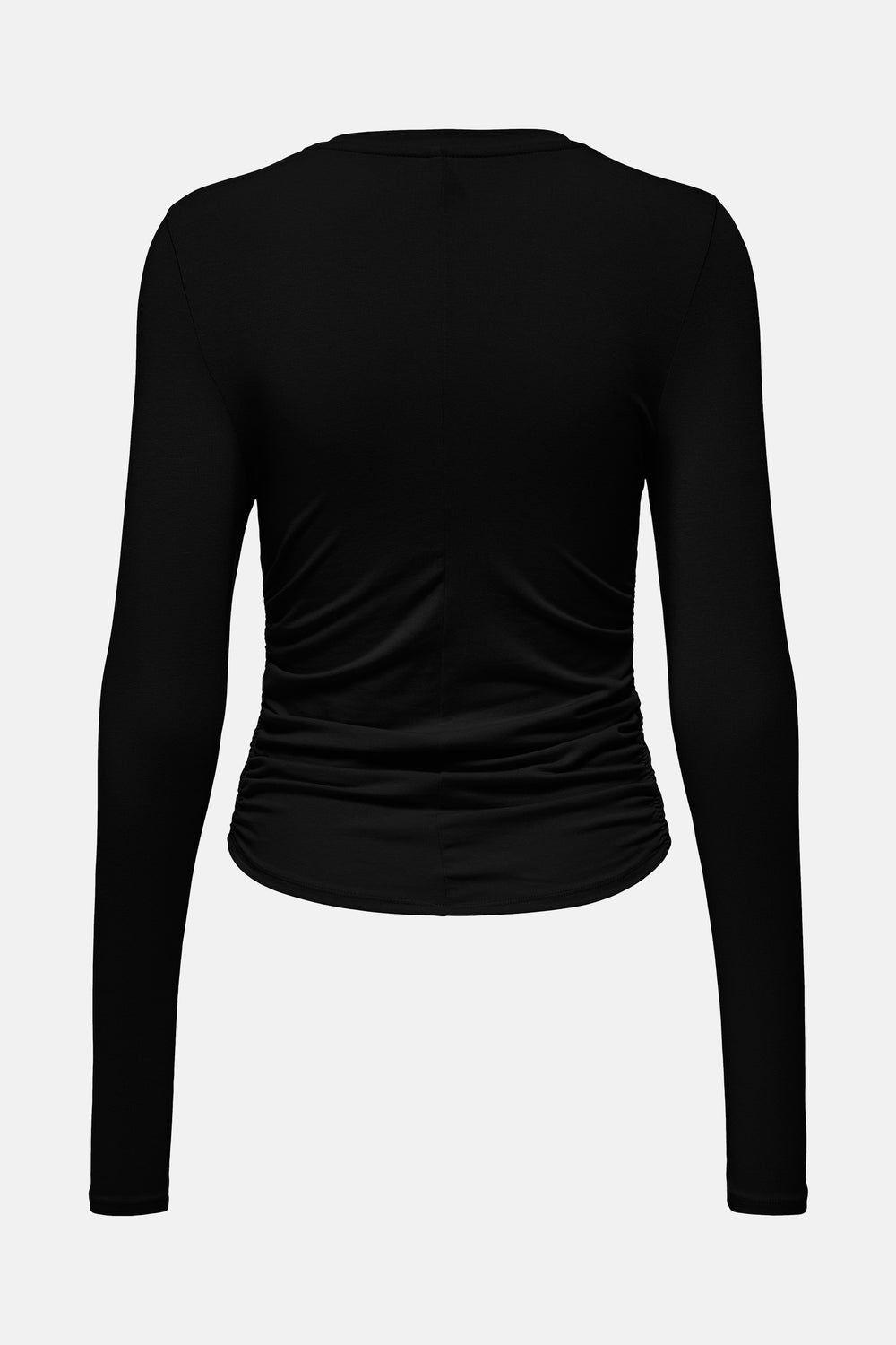 Top uni manches longues Noir - ONLY®