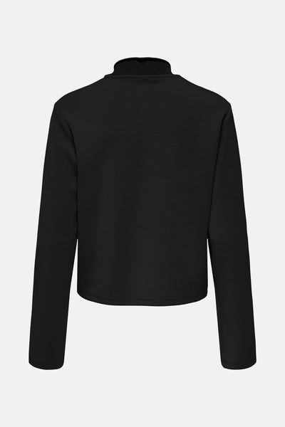 Top uni manches longues Noir - JDY