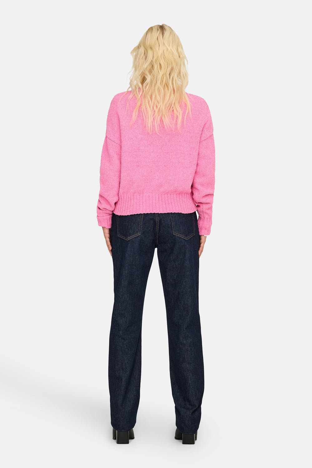 Pull col rond Rose - ONLY®