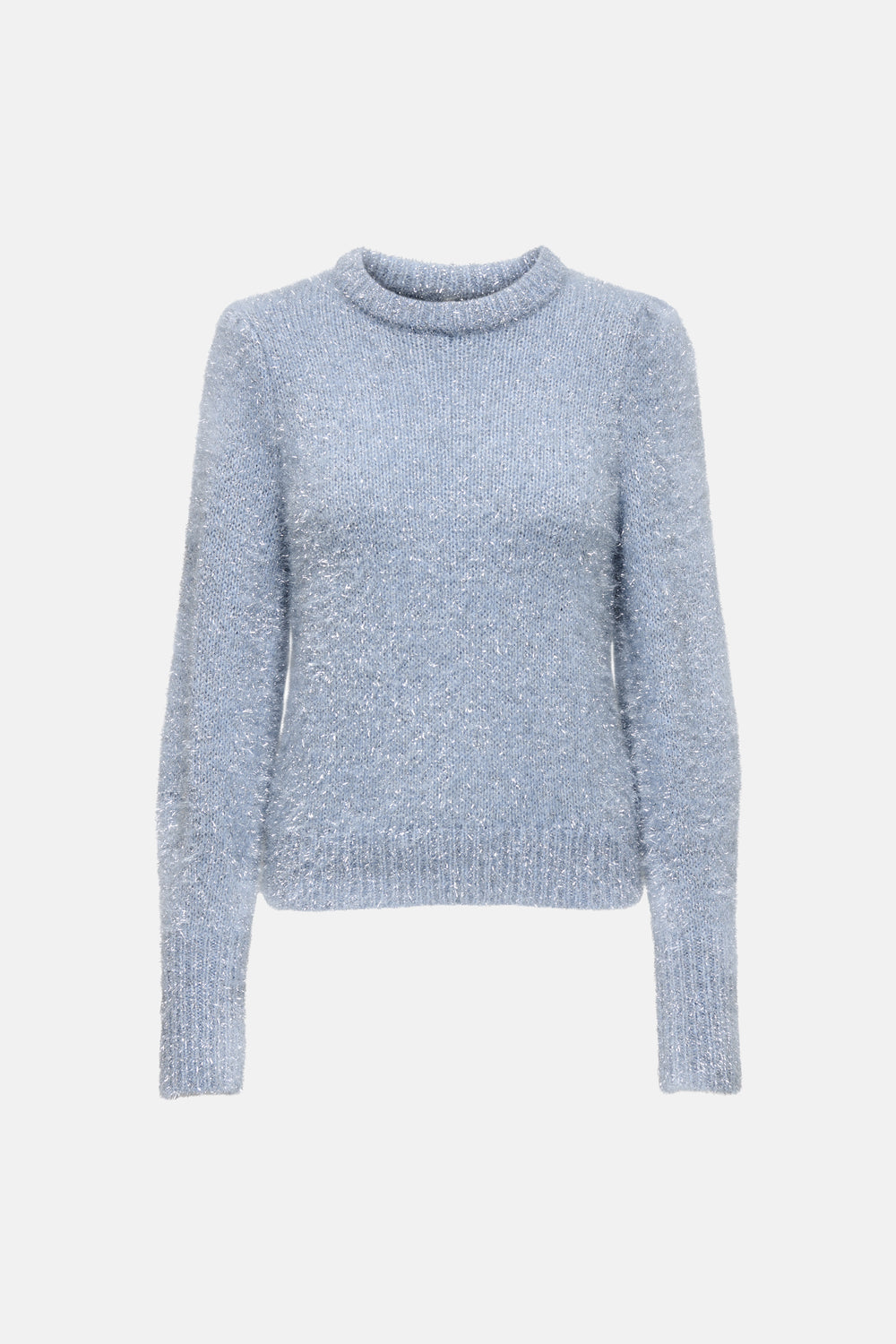 Pull col rond Bleu - ONLY®