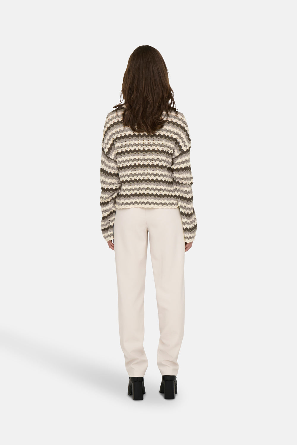 Pull col rond Multicolore - ONLY®