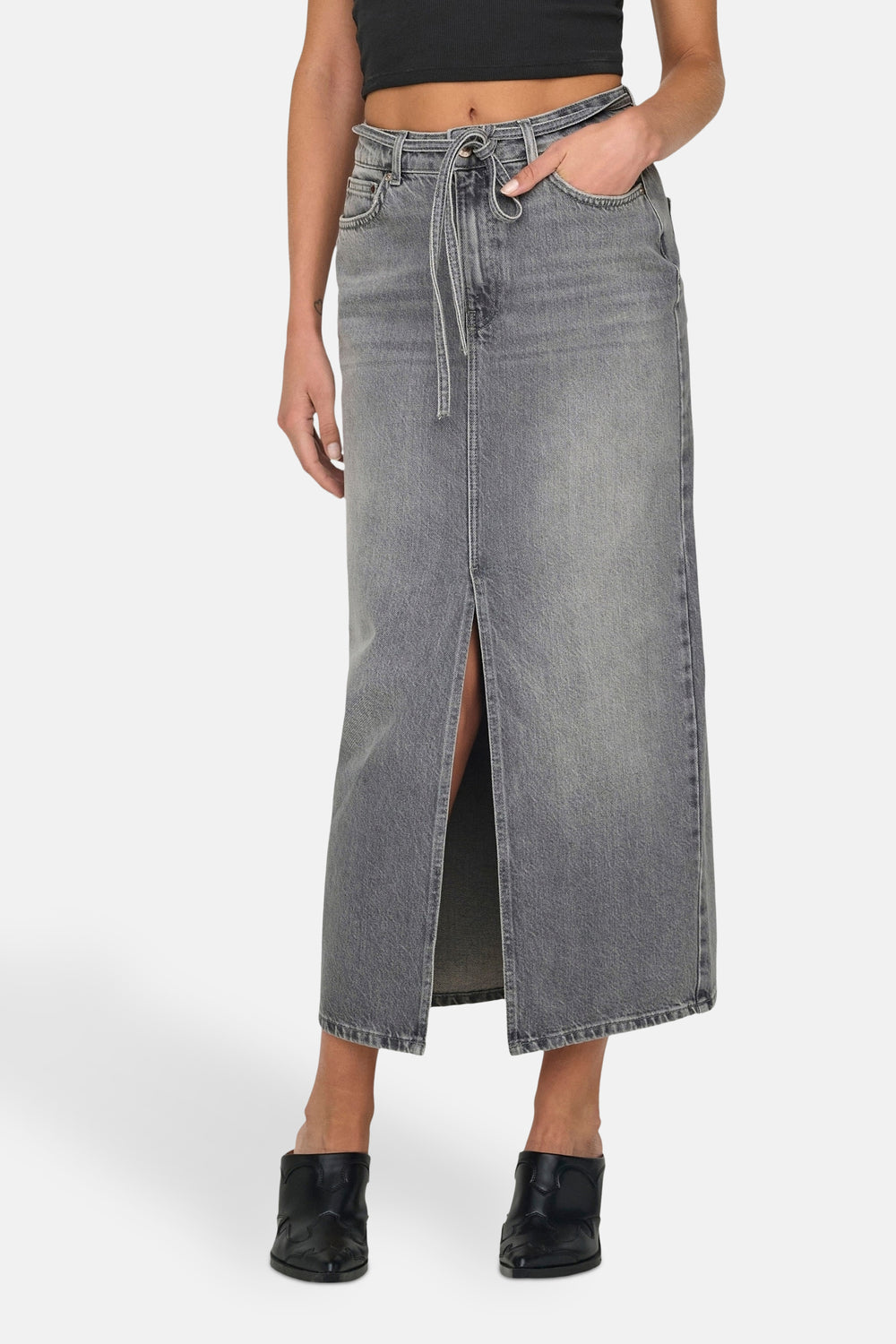 Jupe 3/4 MID GREY DENIM - ONLY®