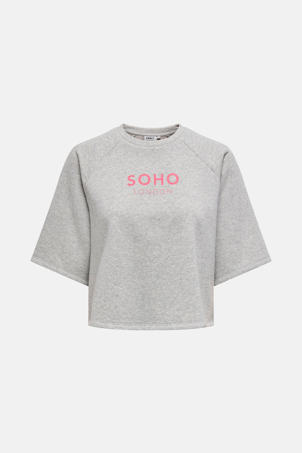 Top uni manches courtes Gris - ONLY®