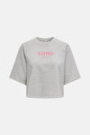 Top uni manches courtes Gris - ONLY®