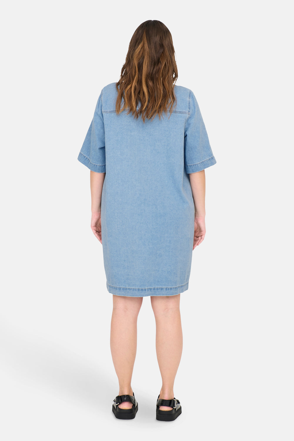 Robe LIGHT BLUE DENIM - CARMAKOMA