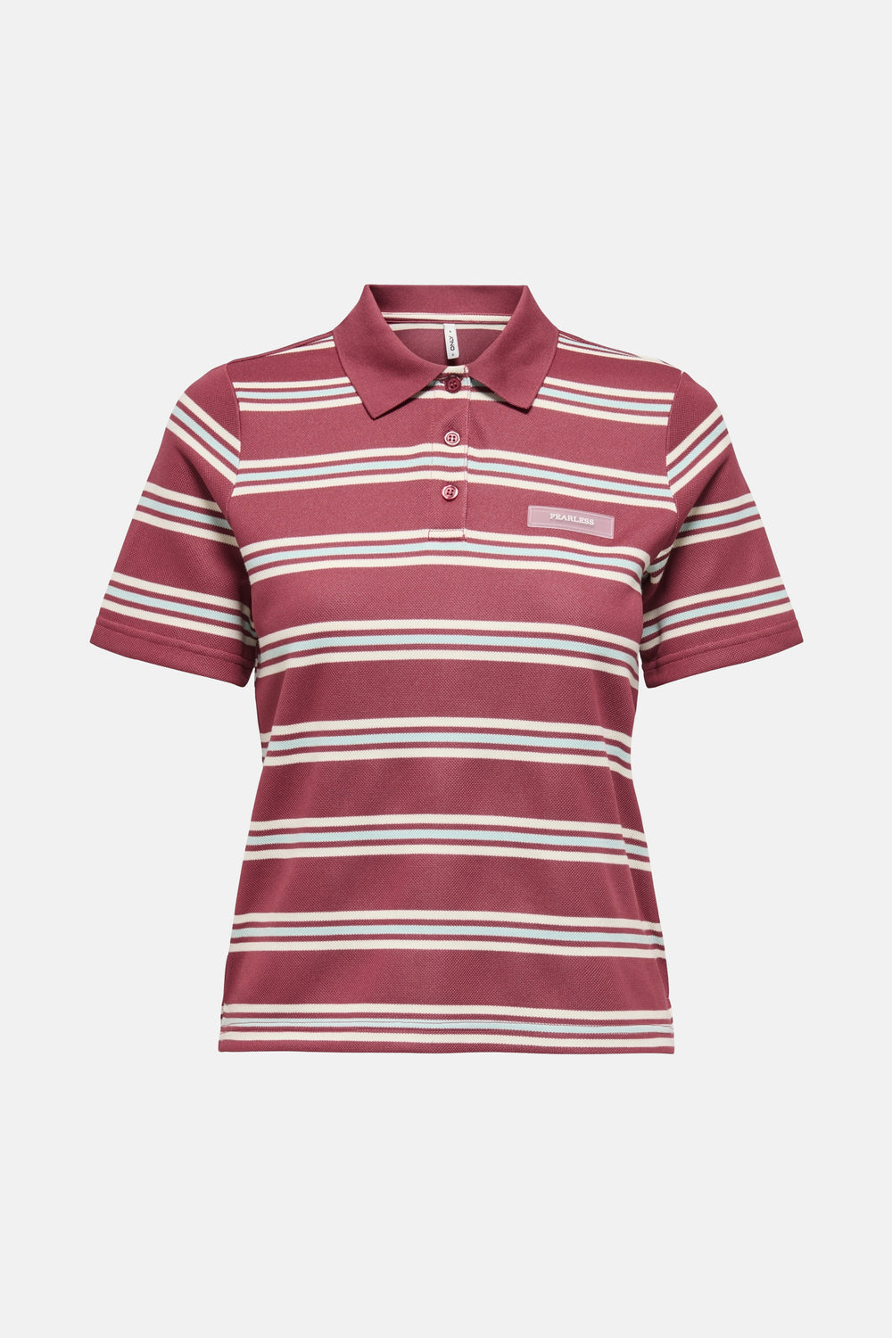 Dames tops polo korte mouw Rouge - ONLY®