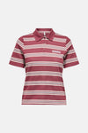 Dames tops polo korte mouw Rouge - ONLY®